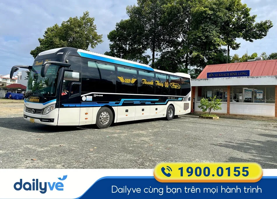 Nhà xe Thanh Thuỷ - Quảng Ngãi từ Phù Mỹ đi Thủ Dầu Một