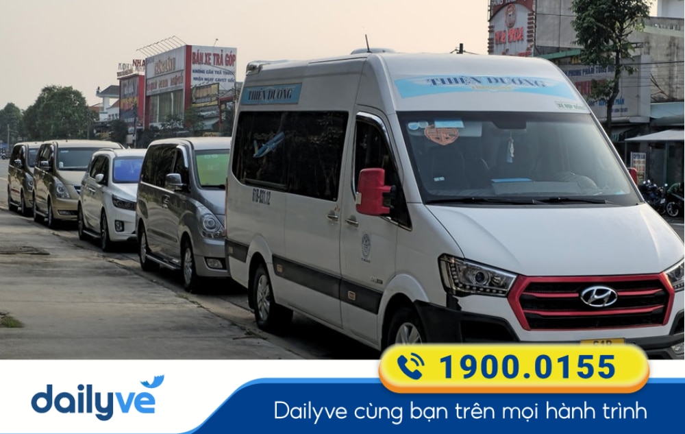 Nhà xe Thiện Dương tuyến Sài Gòn đi Bến Cát Bình Dương