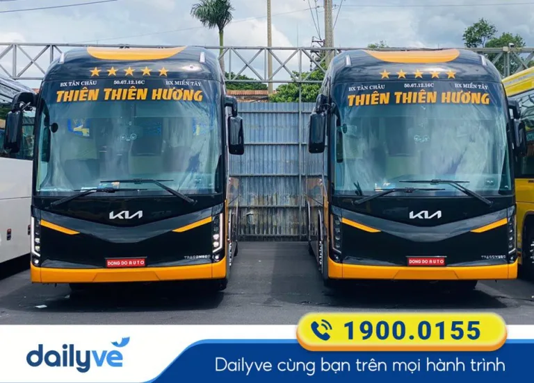 Nhà xe Thiên Thiên Hương từ Bình Dương đi Phú Tân (An Giang)