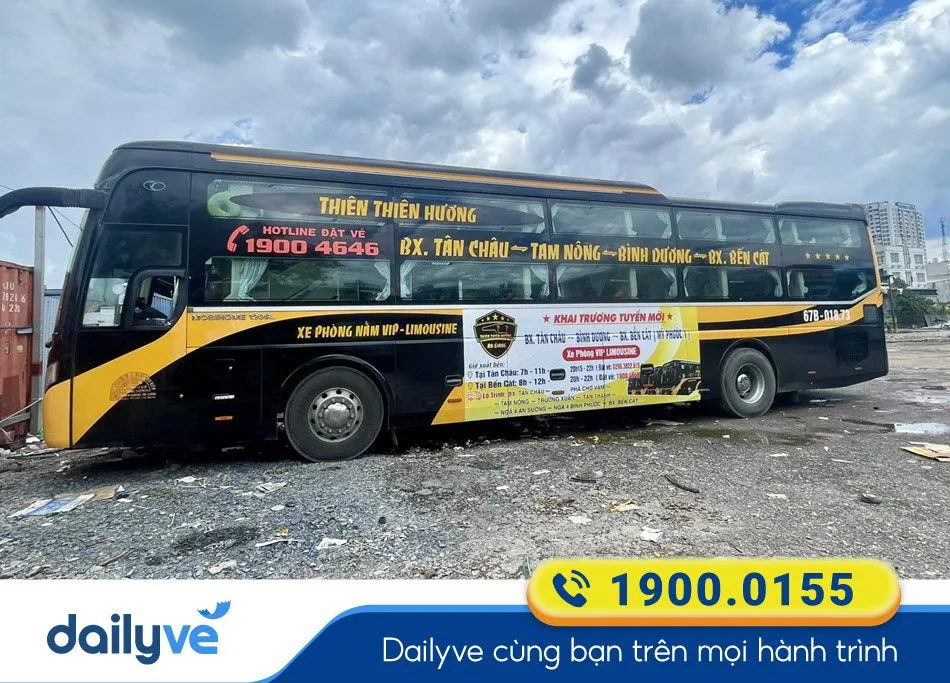 Nhà xe Thiên Thiên Hương từ Sài Gòn đi Phú Tân