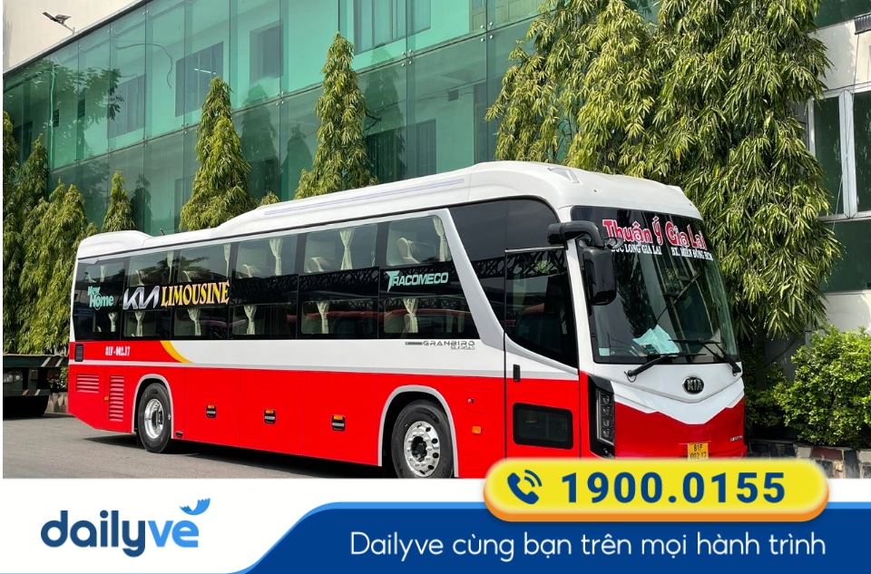 Nhà xe Thuận Ý tuyến Đức Long Gia Lai đi Sài Gòn