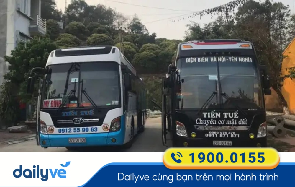 Nhà xe Tiến Tuế tuyến Điện Biên đi Hà Nội