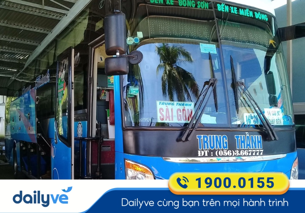 Nhà xe Trung Thành tuyến Bình Định đi Sài Gòn