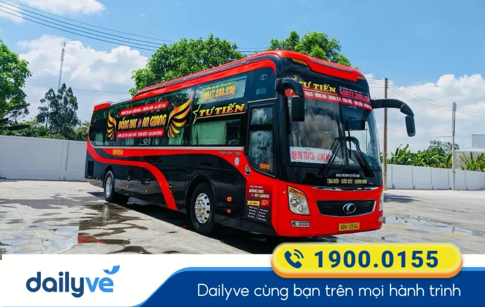 Nhà xe Tư Tiến tuyến Sài Gòn đi Rạch Giá Kiên Giang
