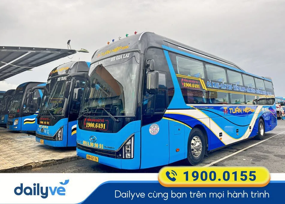 Nhà xe Tuấn Hiệp từ Cai Lậy đi Sài Gòn