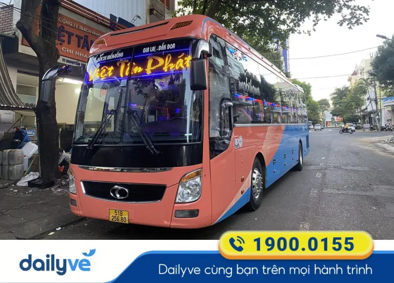 Nhà xe Việt Tân Phát từ Thủ Dầu Một đi Gia Nghĩa