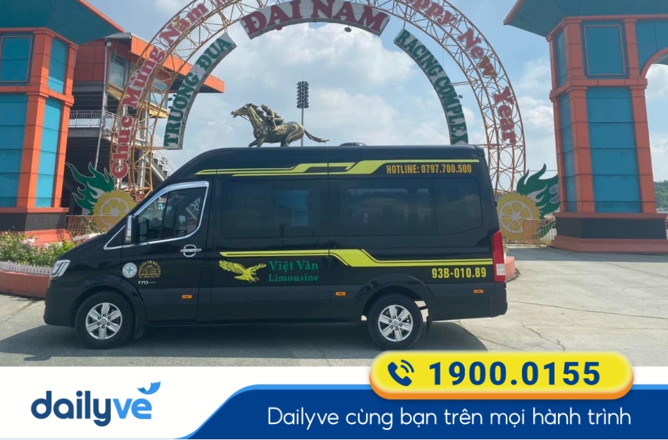 Nhà xe Việt Vân tuyến Sài Gòn đi Bình Phước