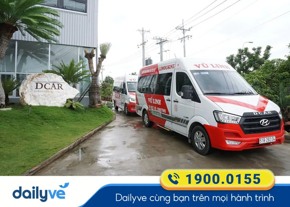Nhà xe Vũ Linh Limousine từ Long Hồ đi Sài Gòn