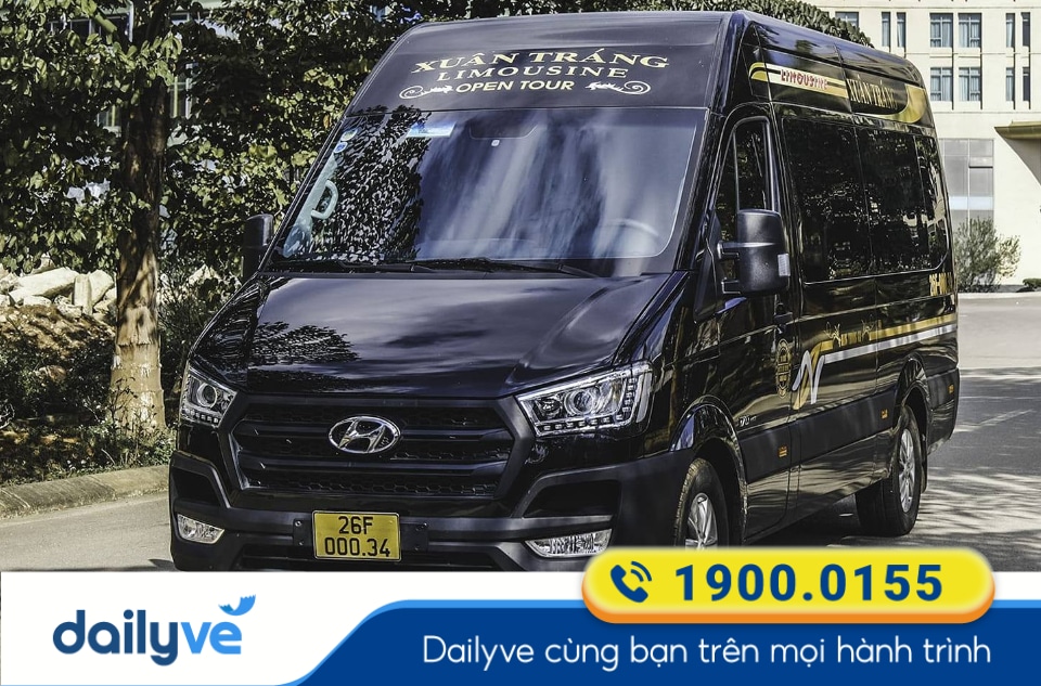 Nhà xe Xuân Tráng tuyến Hà Nội đi Mộc Châu Sơn La