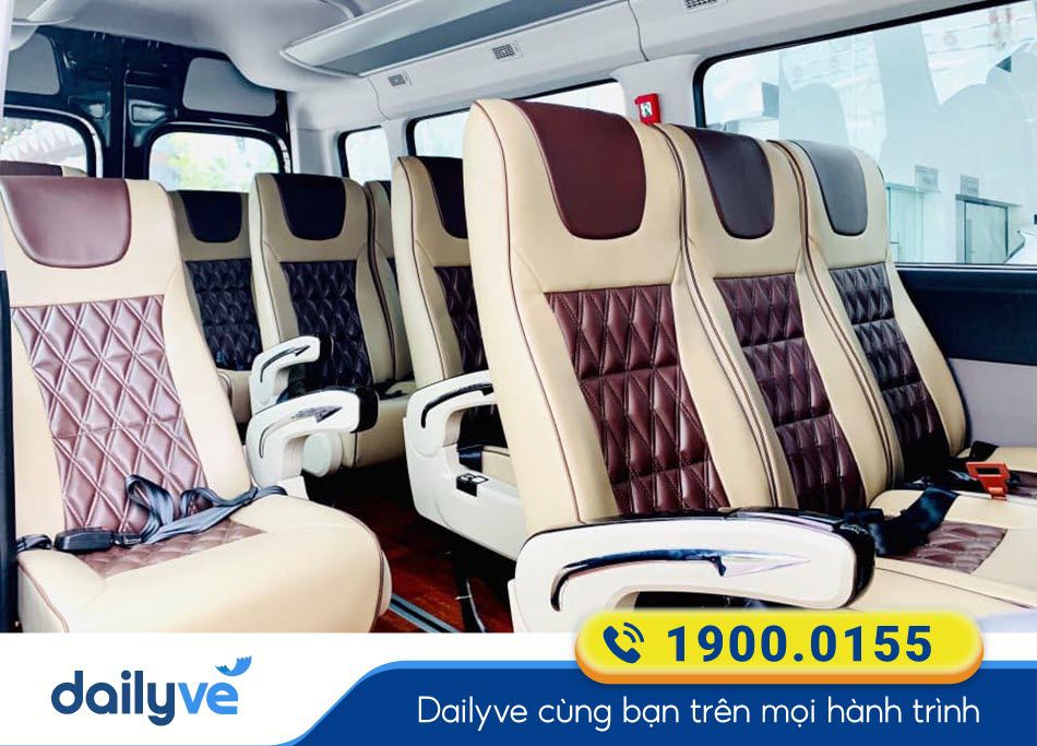 Xe ghế Limousine của nhà xe Phước Hiếu Châu Đức - Vũng Tàu