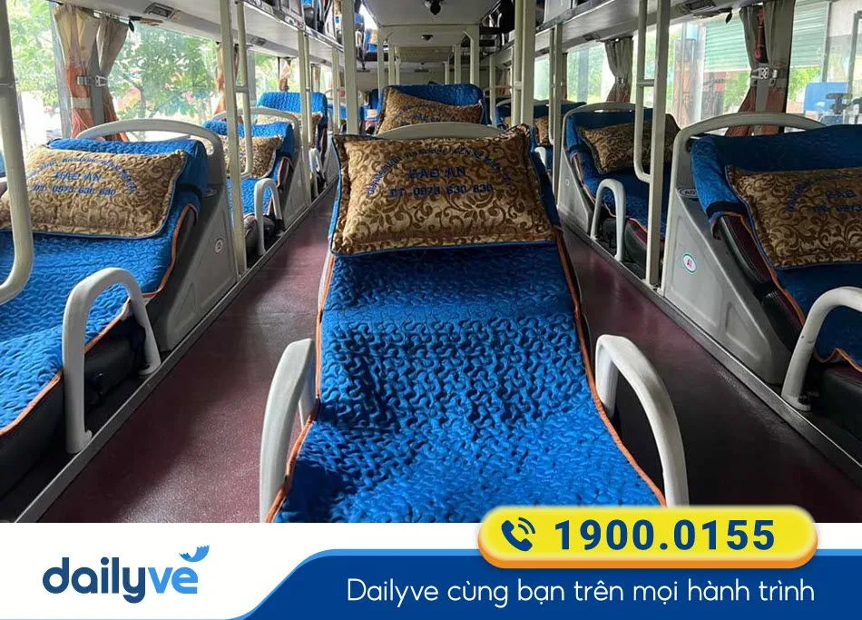 Xe giường nằm 40 chỗ của nhà xe Bảo An Quảng Bình