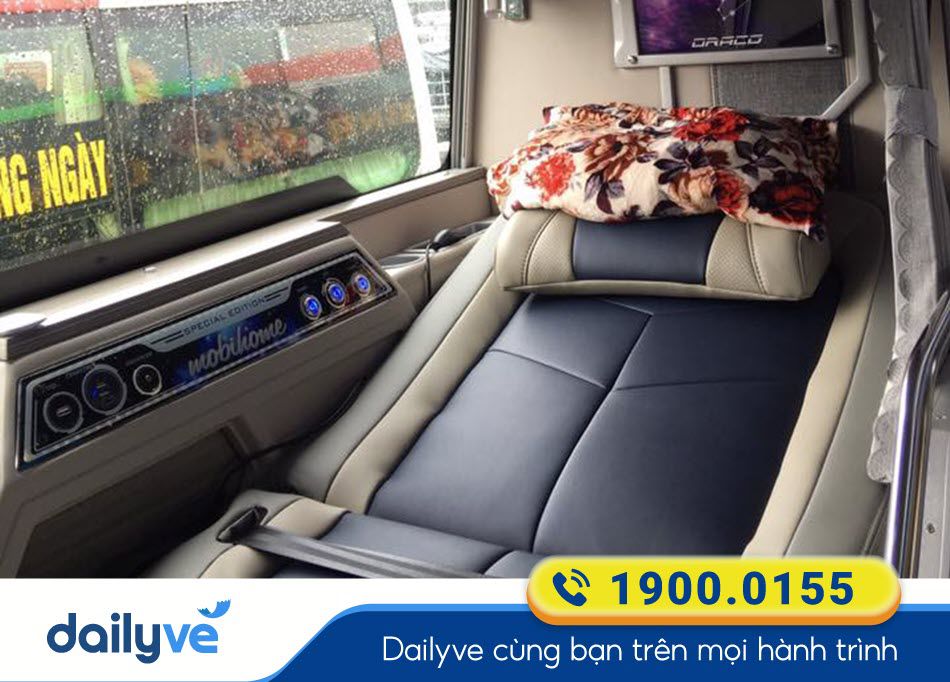 Nội thất sang trọng dòng xe Vip Bình Tâm