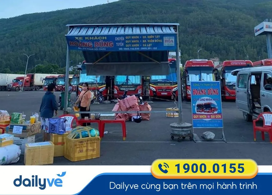 Trạm xe Hoàng Dũng Quy Nhơn - Bình Định