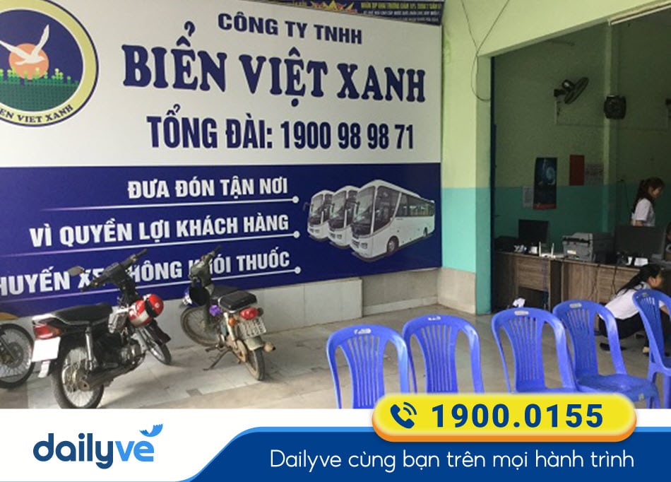 Địa chỉ nhà xe Biển Việt Xanh tại Bến Tre