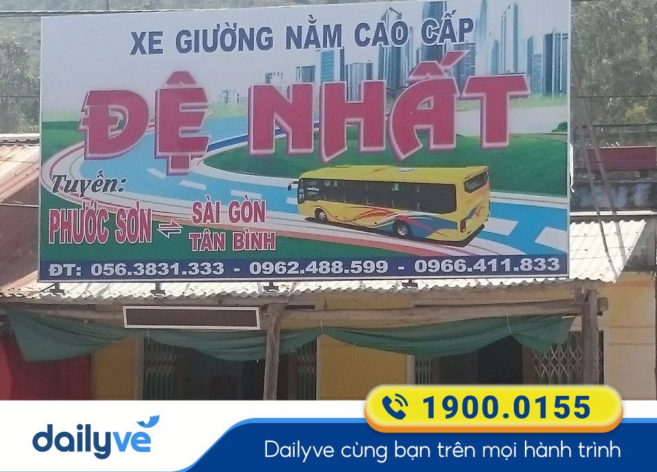 Văn phòng nhà xe Đệ Nhất tại Bình Định