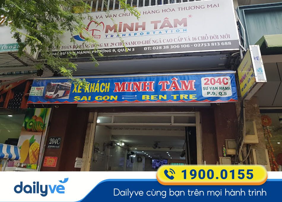 Địa chỉ bến xe Minh Tâm thành phố Hồ Chí Minh