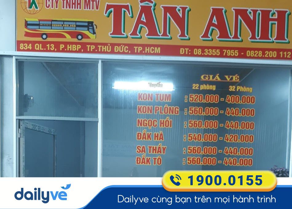Trạm xe Tân Anh tại Sài Gòn