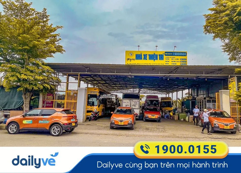 Nhà xe Thiện Trí từ Sài Gòn đi Ninh Phước