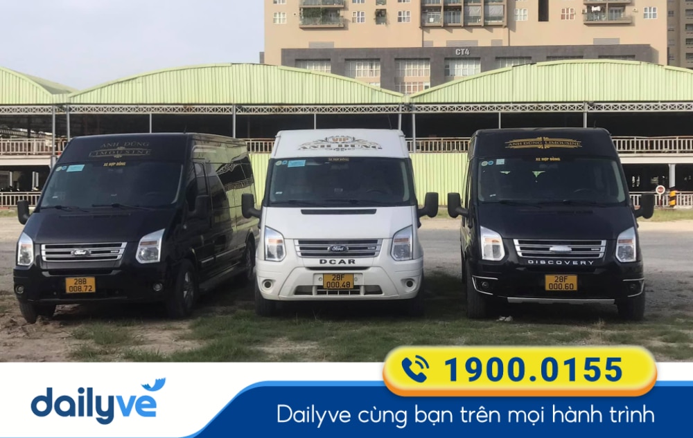 Nhà xe Anh Dũng Limousine tuyến Hòa Bình đi Hà Nội