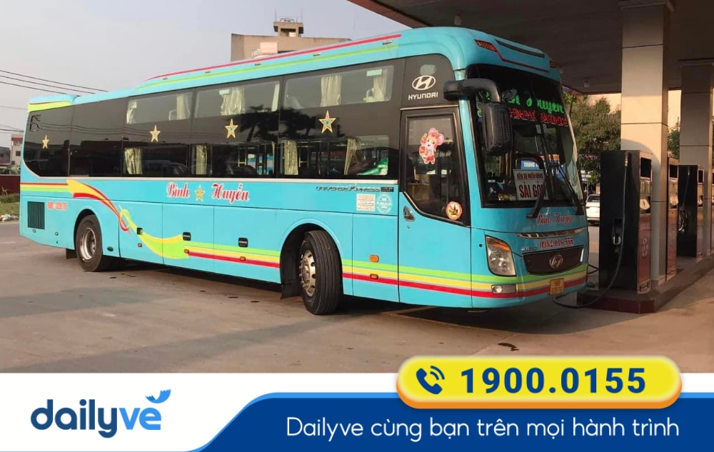 Nhà xe Bình Huyền tuyến Bến xe Ngã Tư Ga