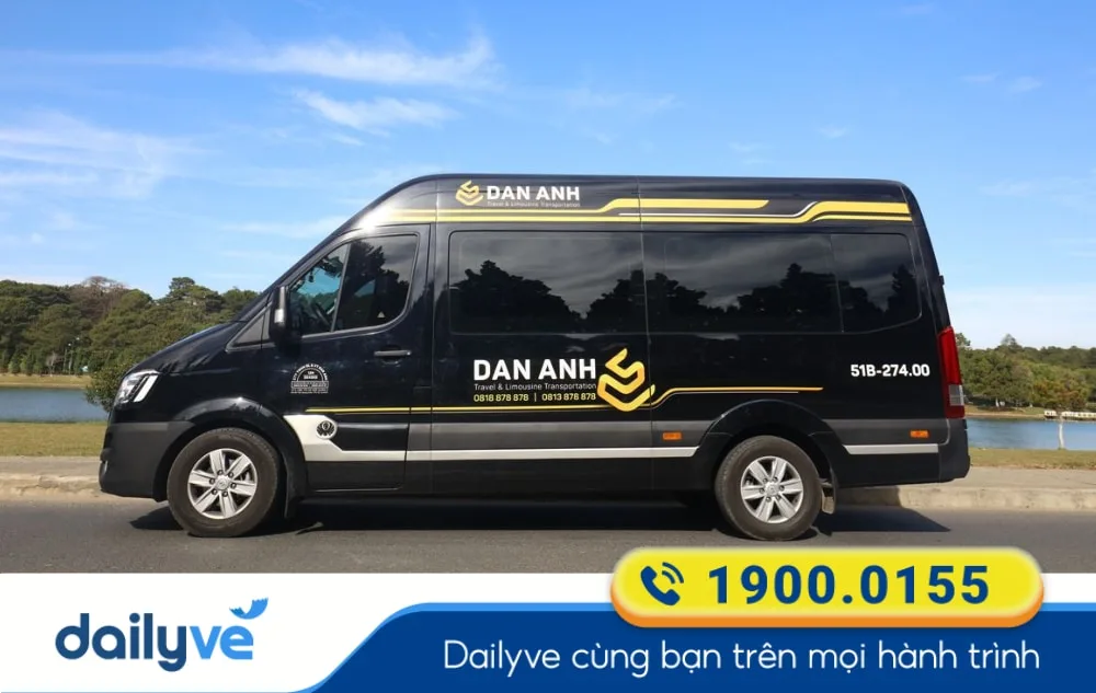 Nhà xe Đan Anh Limousine tuyến Bảo Lộc đi Sài Gòn