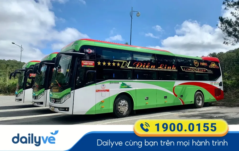 Nhà xe Điền Linh Limousine tuyến Gò Vấp đi Đà Lạt
