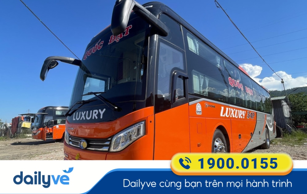 Nhà xe Quốc Đạt tuyến Đà Nẵng đi Gia Lai
