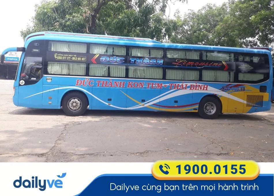 Nhà xe Đức Thành Kon Tum - Thái Bình