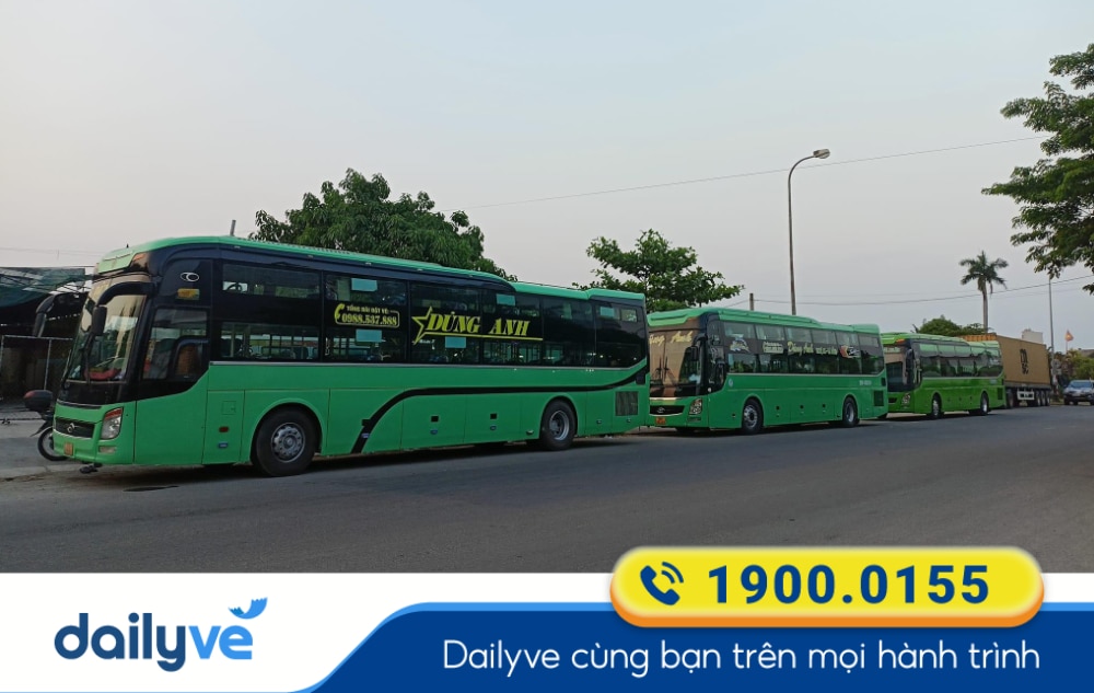 Nhà xe Dũng Anh tuyến Đà Nẵng đi Hà Tĩnh