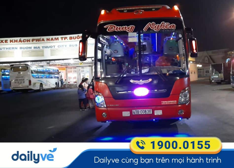 Nhà xe Dung Nghĩa Đắk Lắk đi Sài Gòn
