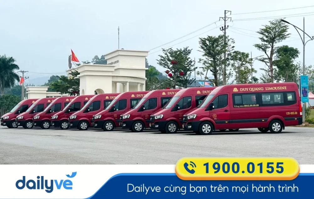 Nhà xe Duy Quang Bus tuyến Cầu Giấy đi Bắc Giang