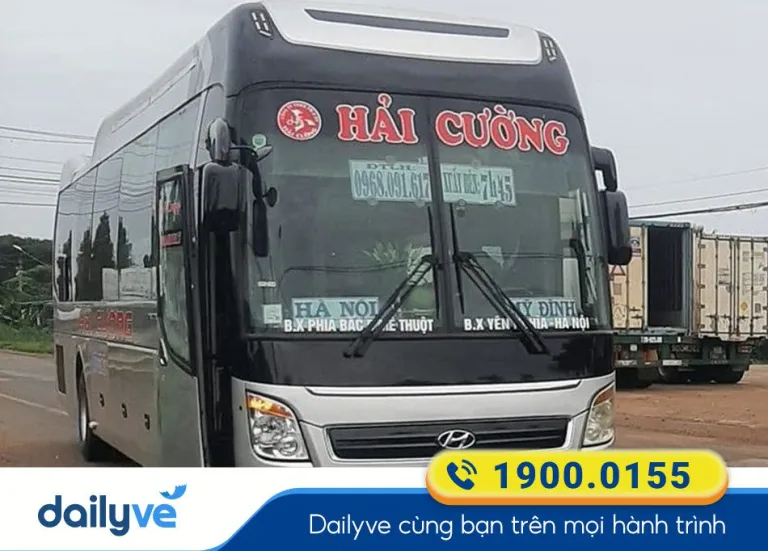 Nhà xe Hải Cường từ Gia Lai đi Thanh Hóa