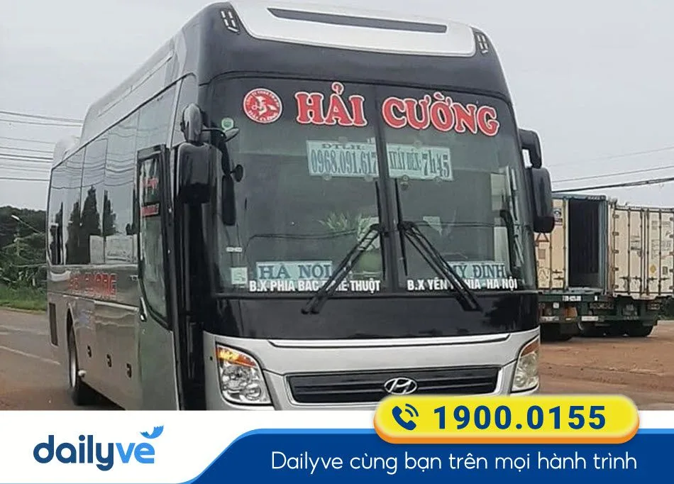 Nhà xe Hải Cường từ Bến xe Nước Ngầm đi Buôn Ma Thuột