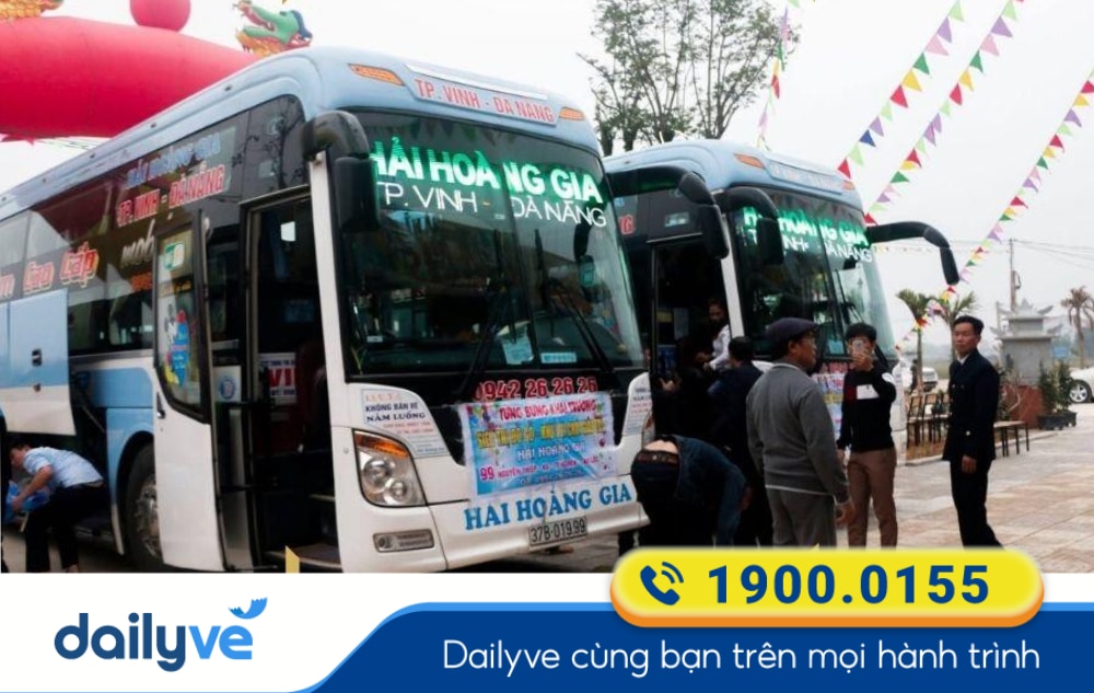 Nhà xe Hải Hoàng Gia tuyến Nghệ An đi Đà Nẵng