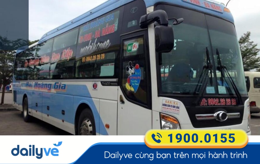 Nhà xe Hải Hoàng Gia tuyến Vinh Nghệ An đi Đà Nẵng