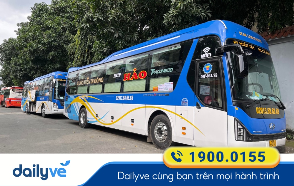 Nhà xe Hảo tuyến Sài Gòn đi Cà Mau