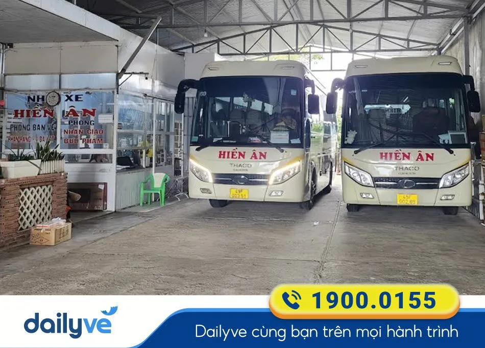 Nhà xe Hiền Ân từ Lâm Đồng đi Phan Rang