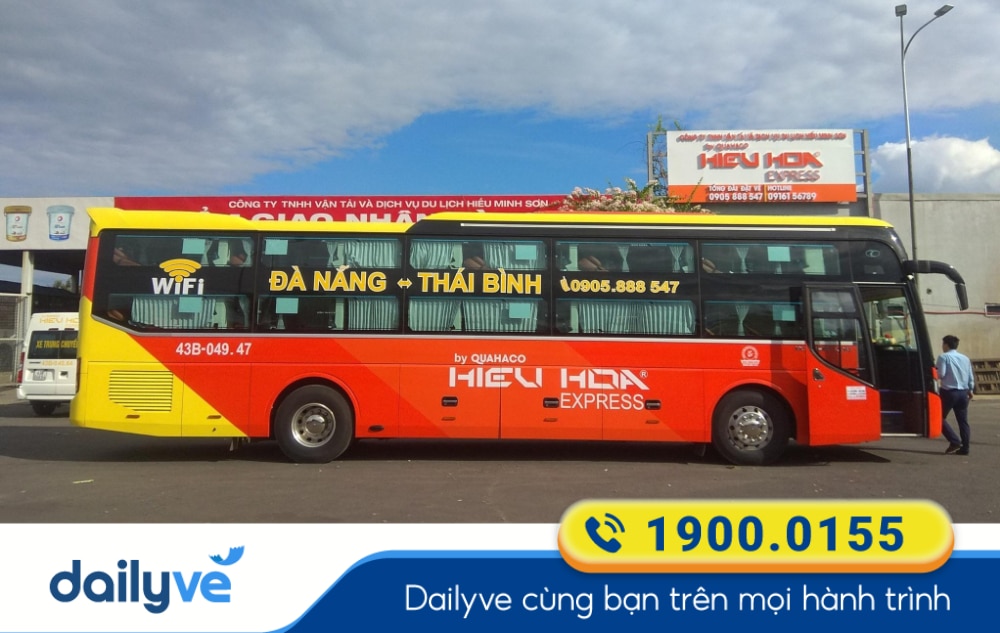 Nhà xe Hiếu Hoa tuyến Nghệ An đi Đà Nẵng