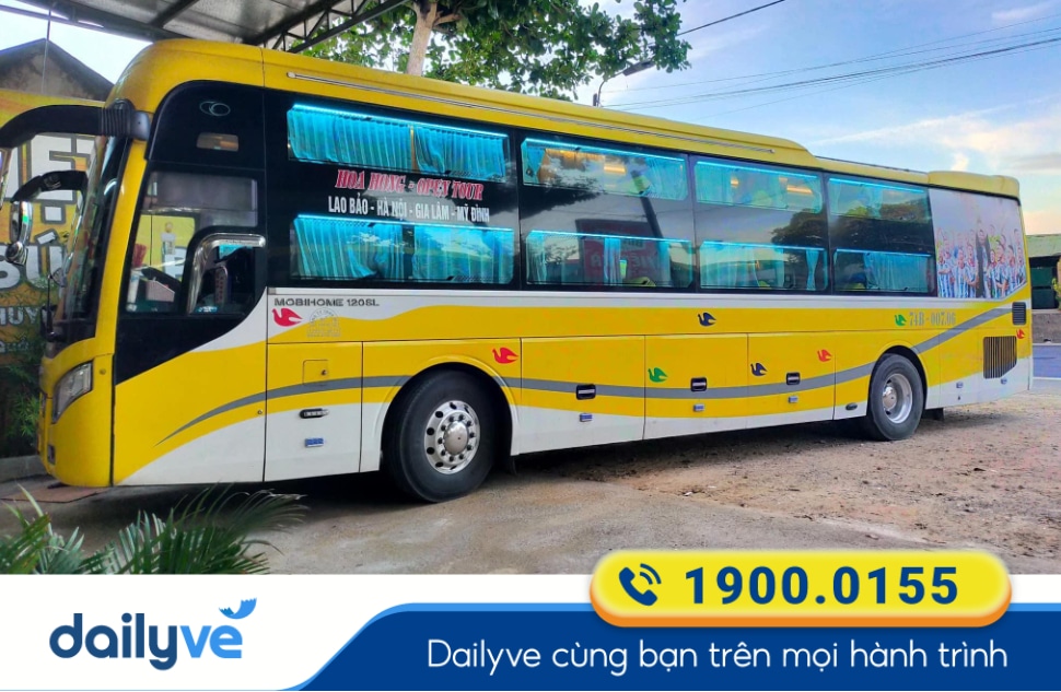 Nhà xe Hoa Hồng tuyến Hà Nội đi Đông Hà Quảng Trị