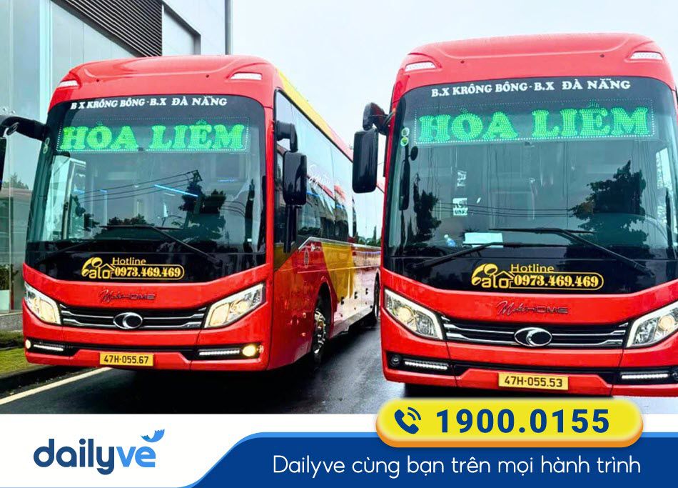 Nhà xe Hòa Liêm Sài Gòn - Đắk Lắk