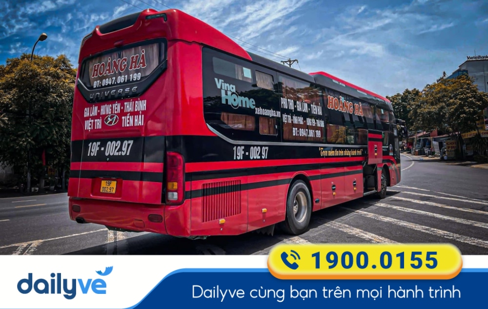 Nhà xe Hoàng Hà tuyến Sài Gòn đi Thái Bình