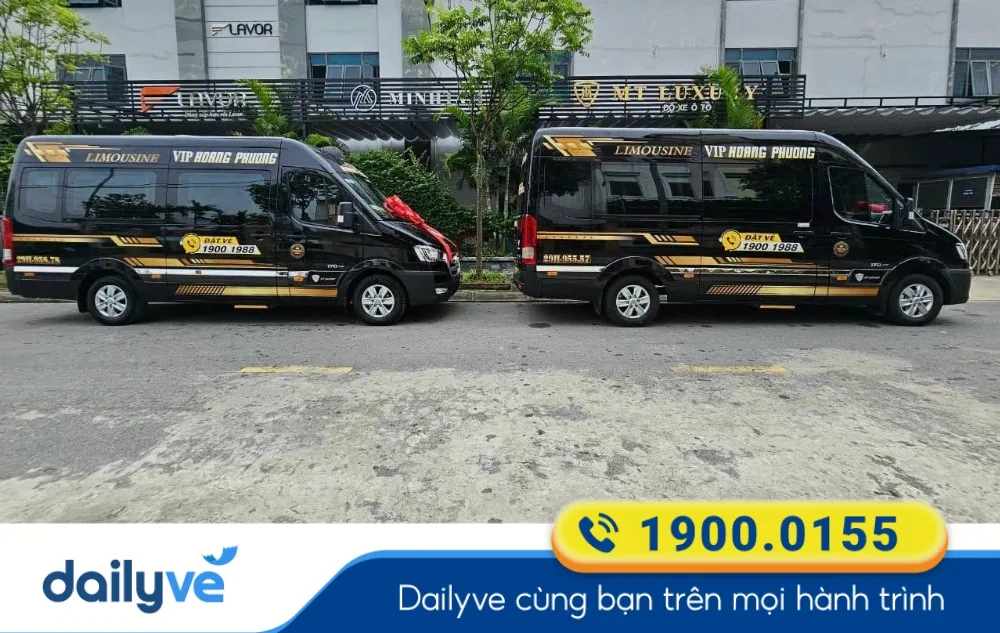 Nhà xe Hoàng Phương tuyến Hải Phòng đi Nội Bài
