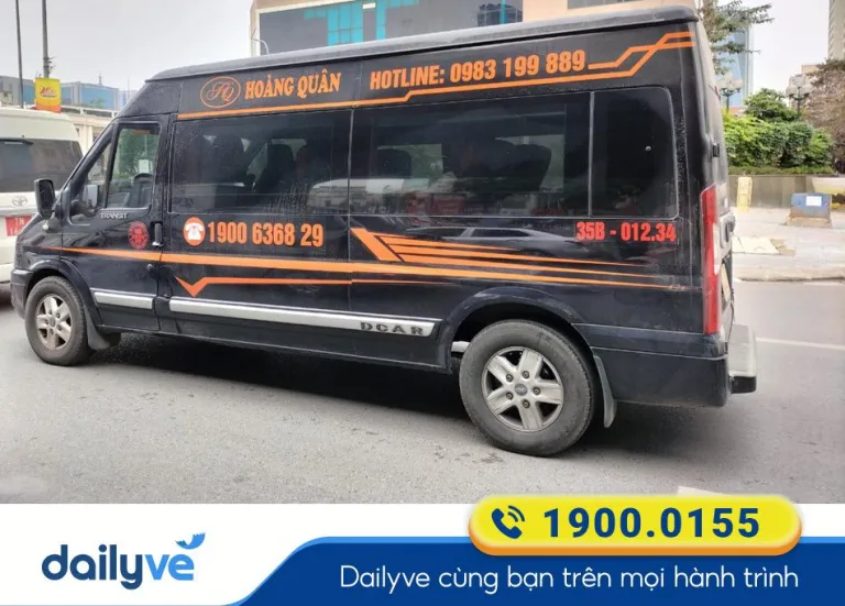Nhà xe Hoàng Quân Hà Nội - Ninh Bình