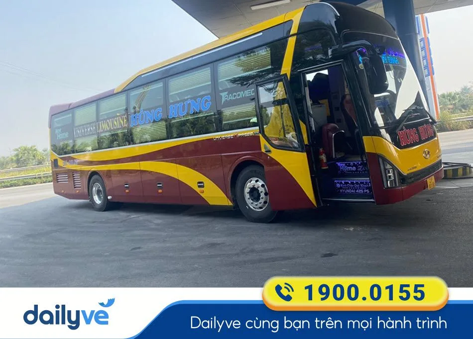 Nhà xe Hùng Hưng Hà Nội đi Yên Bái