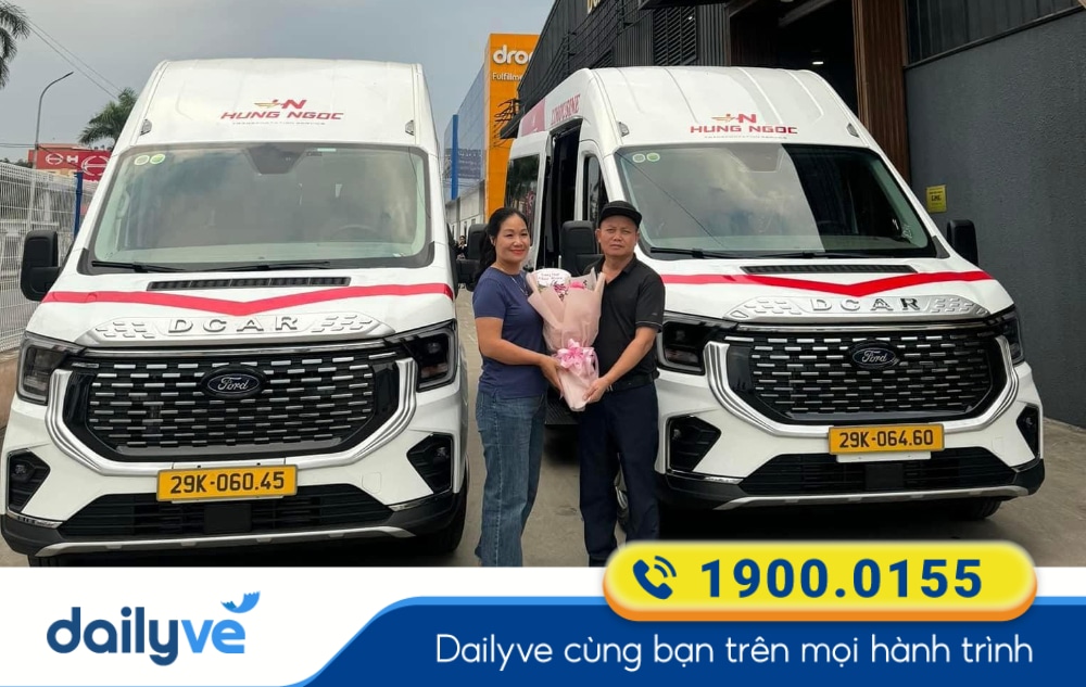 Nhà xe Hùng Ngọc Limousine tuyến Lạng Sơn đi Hà Nội