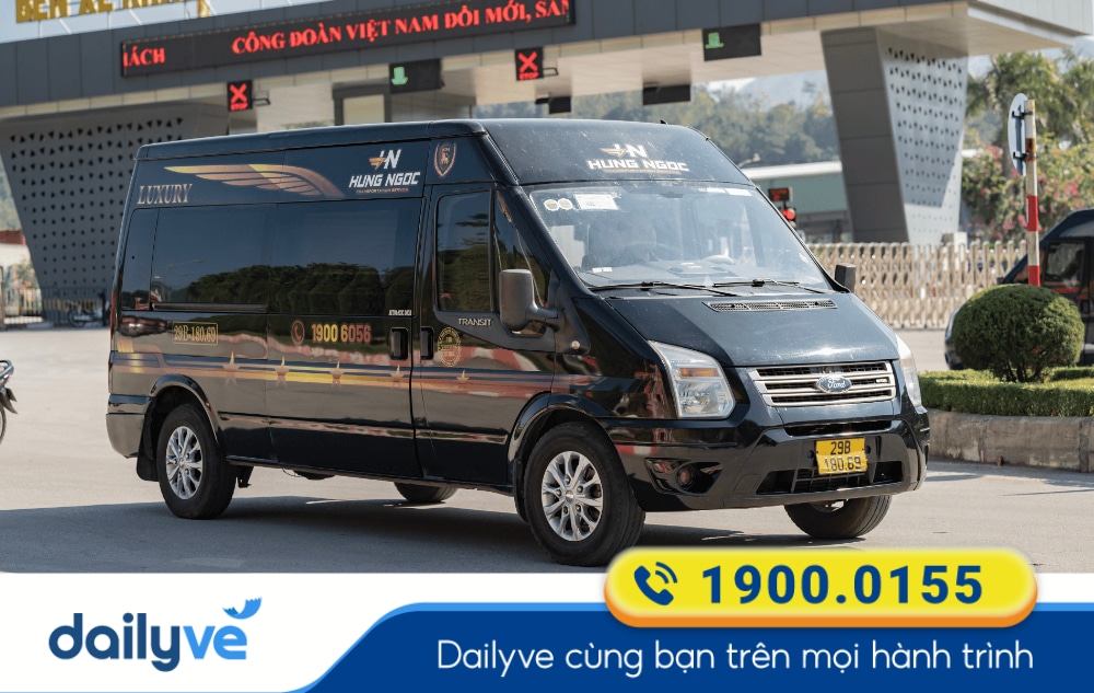 Nhà xe Hùng Ngọc tuyến Bắc Giang đi Hà Nội