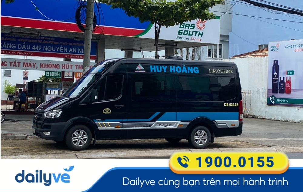 Nhà xe Huy Hoàng Limousine tuyến Sài Gòn đi Bà Rịa Vũng Tàu