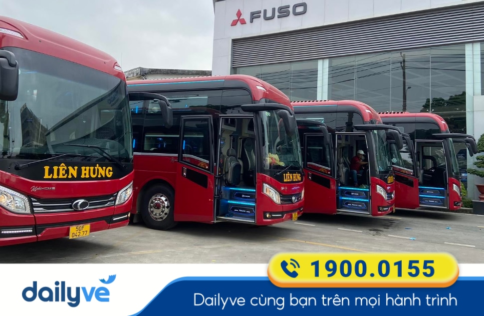 Nhà xe Liên Hưng tuyến Sài Gòn đi Hồng Ngự Đồng Tháp