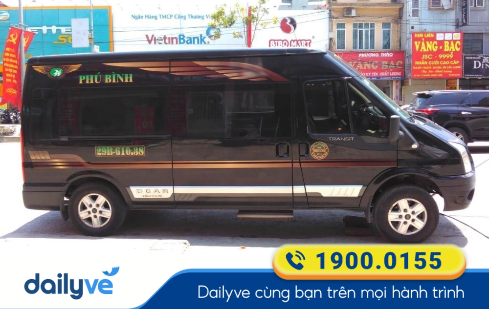 Nhà xe Phú Bình tuyến Hà Nội đi Hải Dương