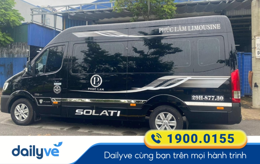 Nhà xe Phúc Lâm Limousine tuyến Vĩnh Phúc đi Sa Pa